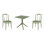 Farrah Square 2-Person Bistro Set