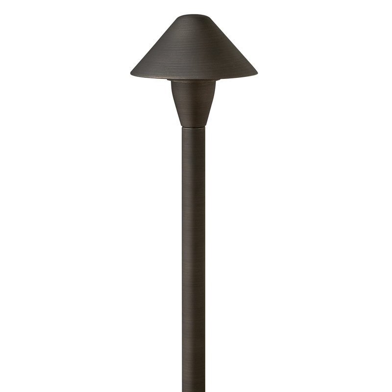 Autre éclairage de sentier en métal Hardy Island, H 15,75 po x l 5,25 po x P 5,25 po