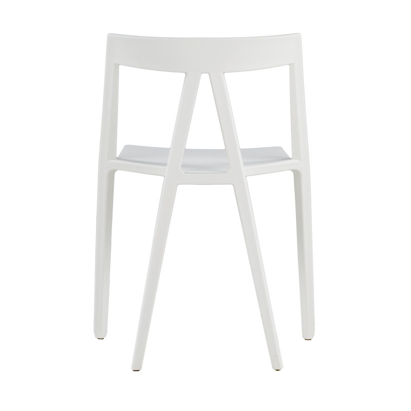 Chaise empilable Milan, Blanc