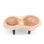 Table basse à double anneau Living Edge