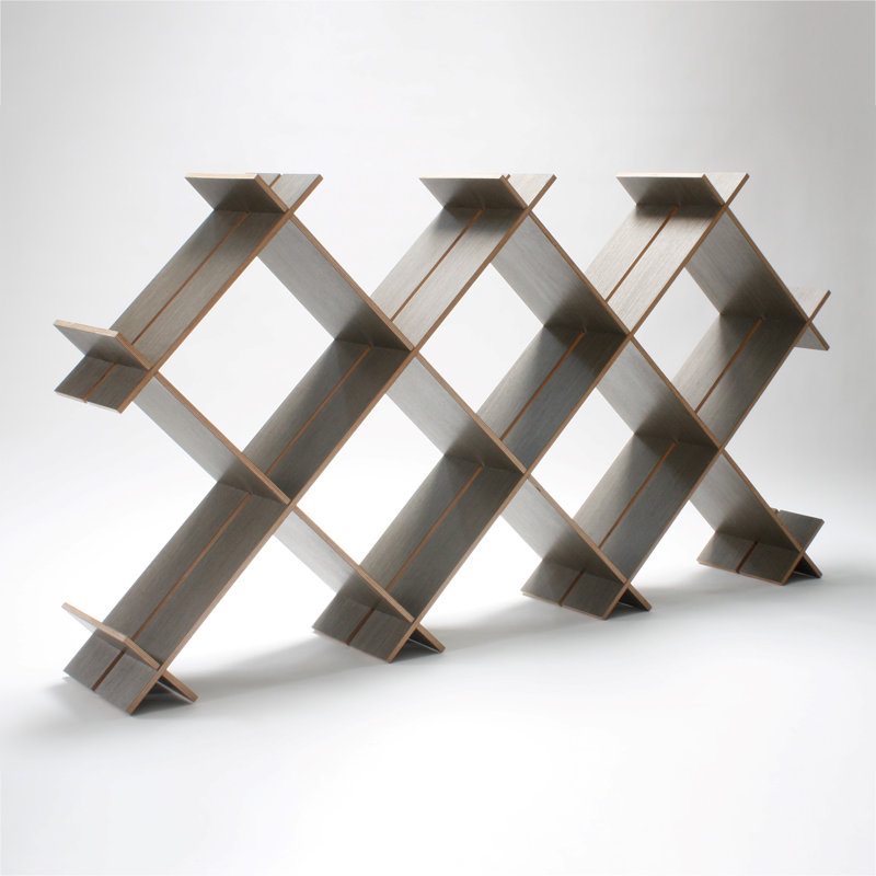 Pirwi Furniture Geometric Bookcase