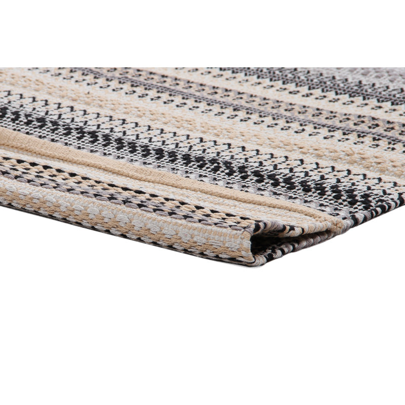Kaden Hand Woven Grey Indoor Rug, Rectangle 140 x 200cm