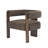 Melanney Modern Upholstered Fabric Accent Armchair-1221067326
