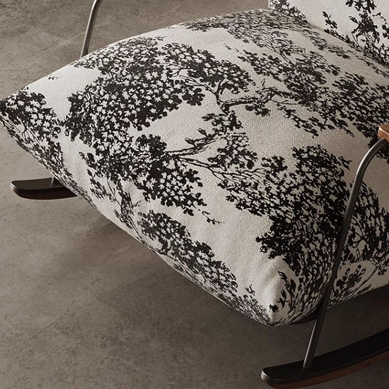 Chaise berçante Hufeza