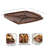 Criscroft Square Food-Safe Serving Tray with Handles