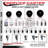 4 Inch SS Soft Rubber 10mm Threaded Stem Caster with Total Lock Brake SCC