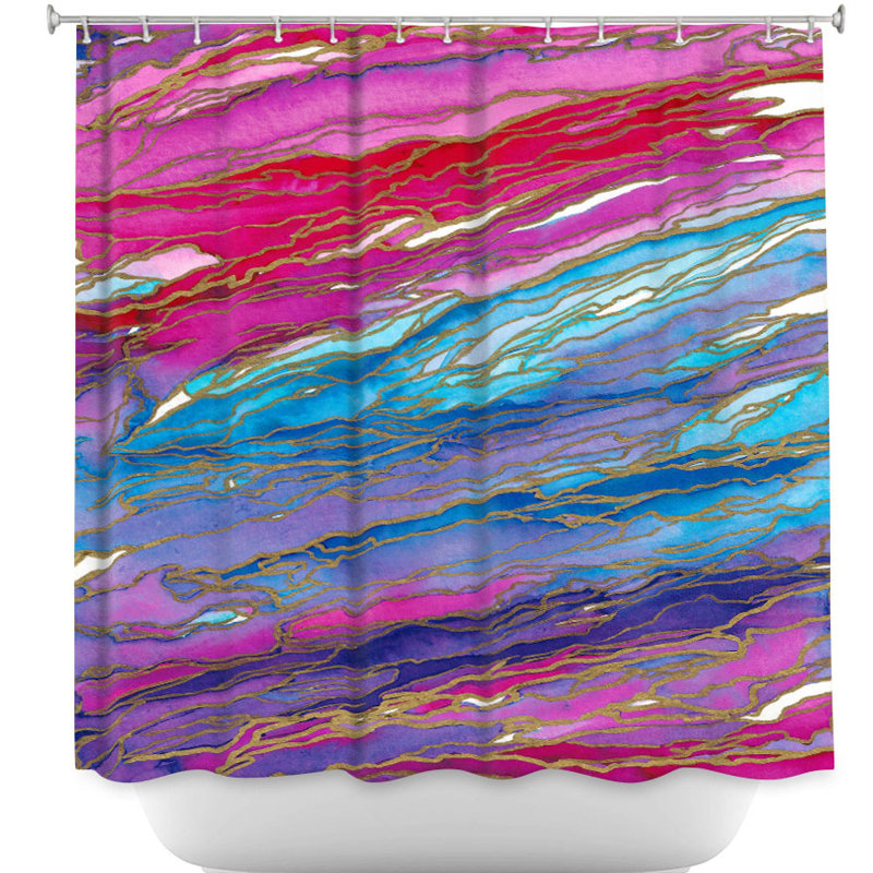 Rideau de douche simple agate magic