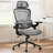 Desk and Chair Set: L-Shaped Computer Desk and Mesh Office Chair-111605634