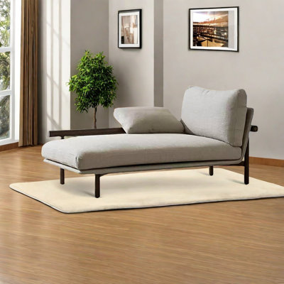 Chaise moderne simple en bois de frêne
