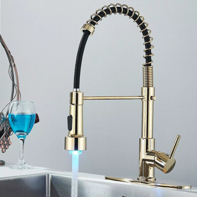 Robinet de cuisine AlenArtWater, Or