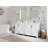 Malibu 72" W Double Bathroom Vanity Set-351158806