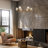 Eton 6 - Light Shaded Modern Chandelier