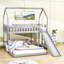 Lit superposé simple au dessus d'un lit double Rosehill par Harper Orchard-1478317500