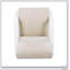 Chaise longue de patio, fauteuil club d'extérieur en bois d'acacia durable et coussins résistants aux intempéries pour une assise confortable