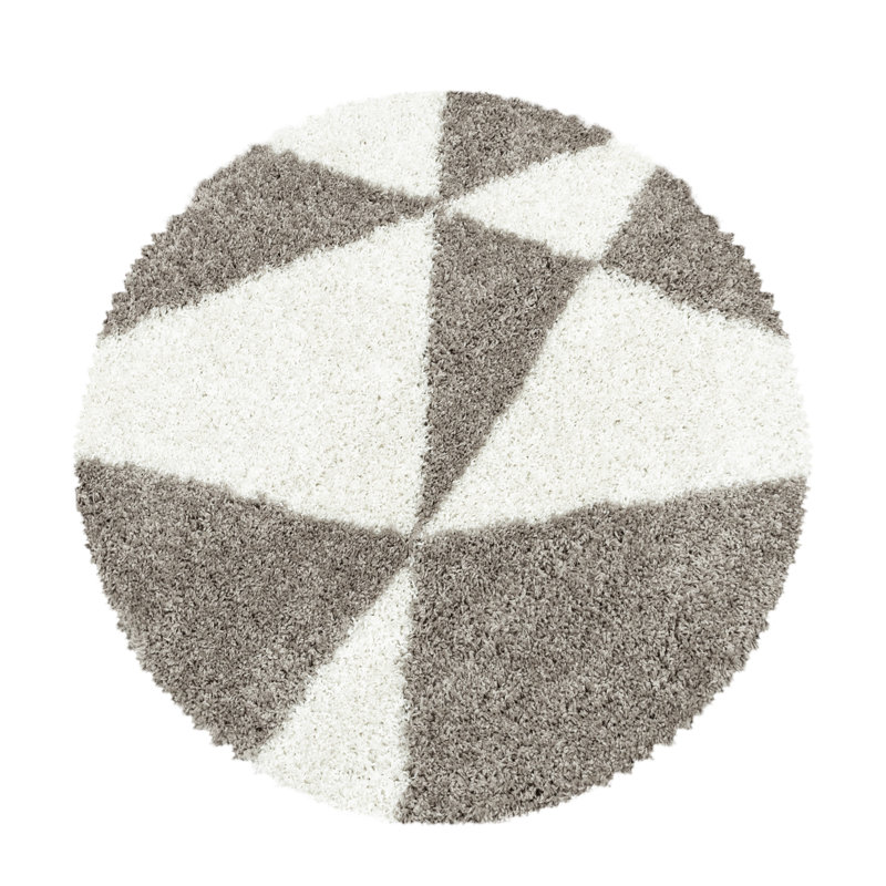 Tappahannock Shag Area Rug, Round 200cm