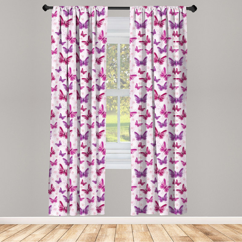 Semi-Sheer Rod Pocket Sliding Panel, 28" x 63"