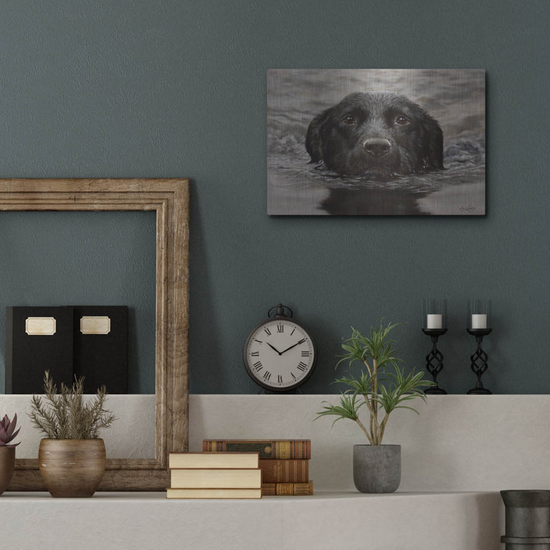 " Dog Shark " by John Silver, 12" H x 16" W