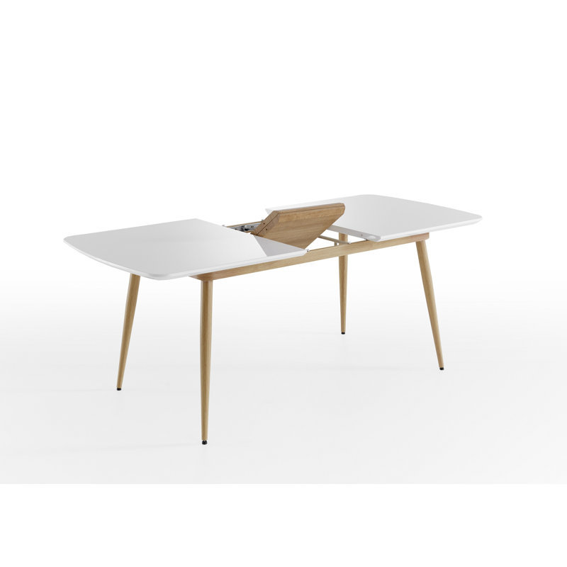 Welch Metal Base Dining Table