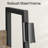 Maurus 5-Shelf Metal Freestanding Ladder Bookcase-1731312449-1710334876