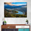 Vue aérienne de Chattanooga, Tennessee, sur toile-1193442374