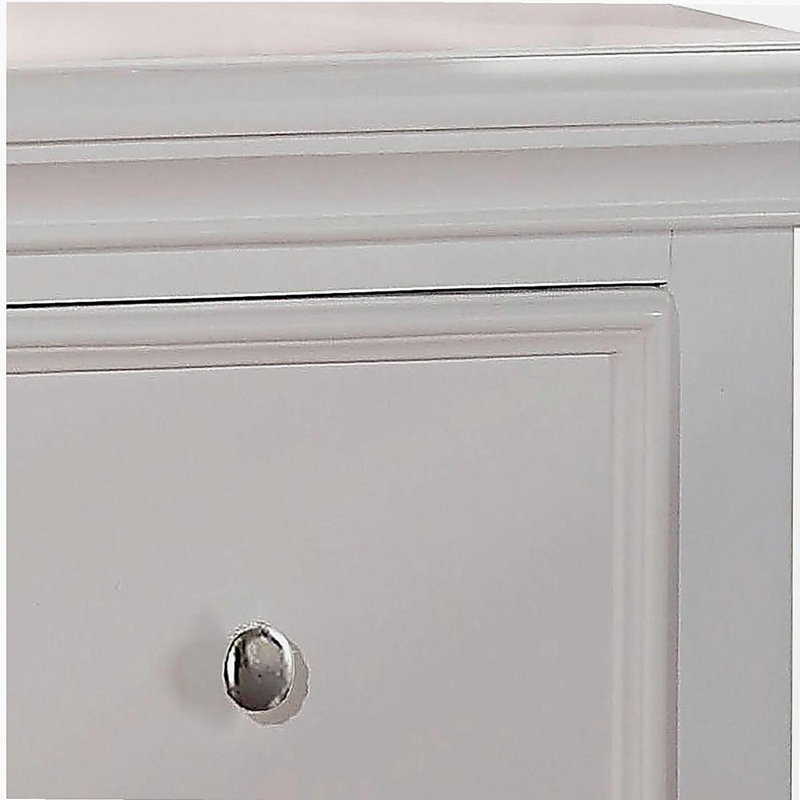 Arnette 2-Drawer Nightstand in White
