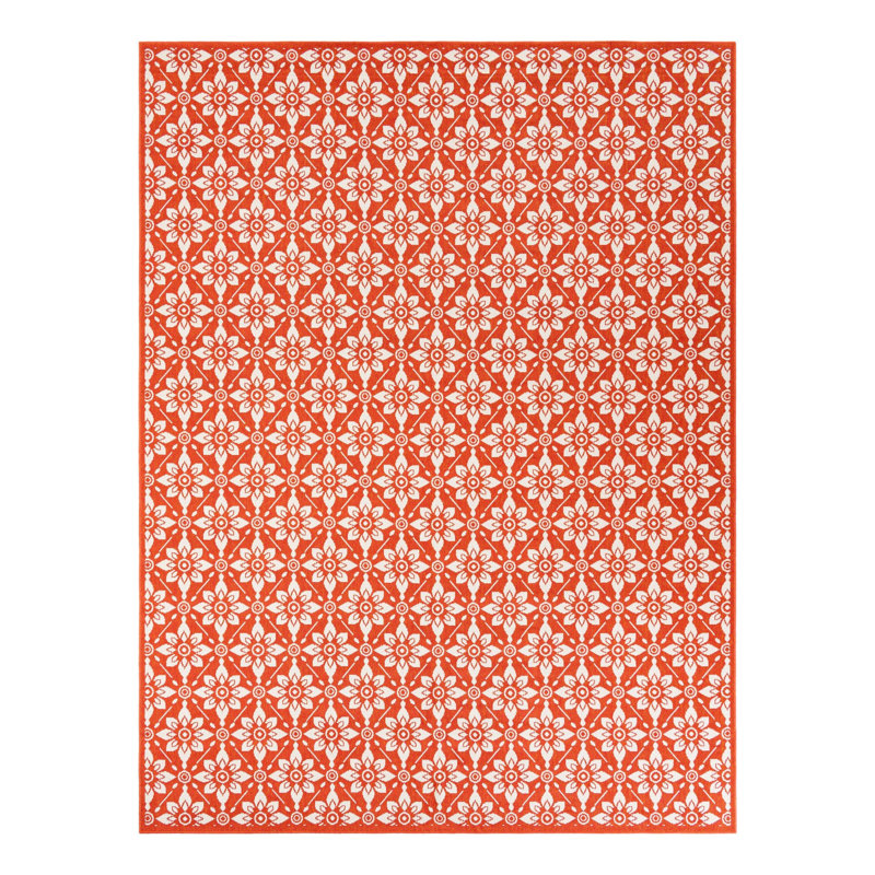 Indoor/Outdoor Trellis Area Rug, Rectangle 9' x 12'