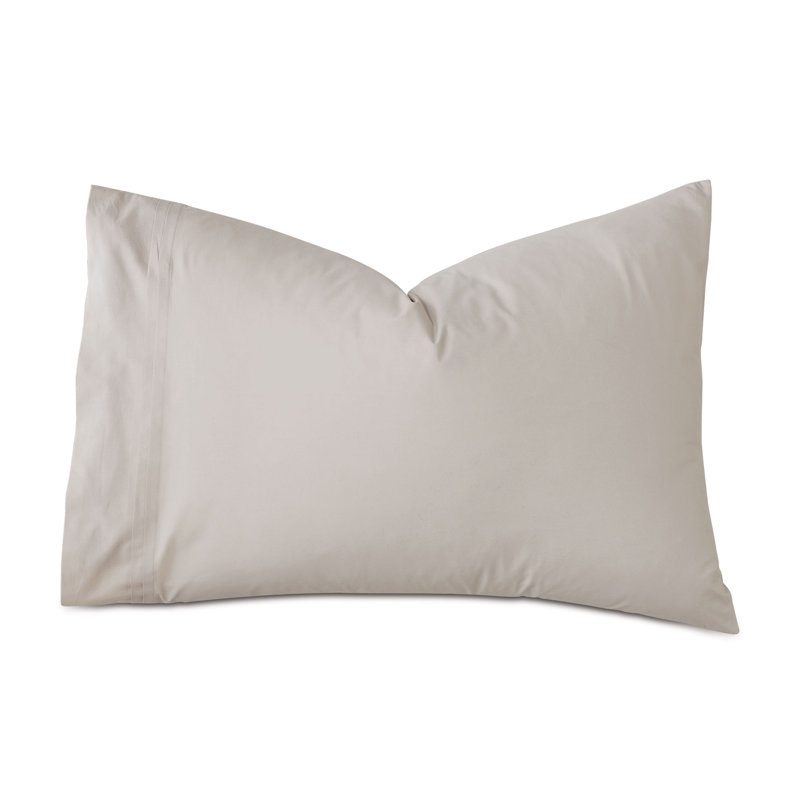 Vail Egyptian Cotton Percale, King Pillowcase, Bisque