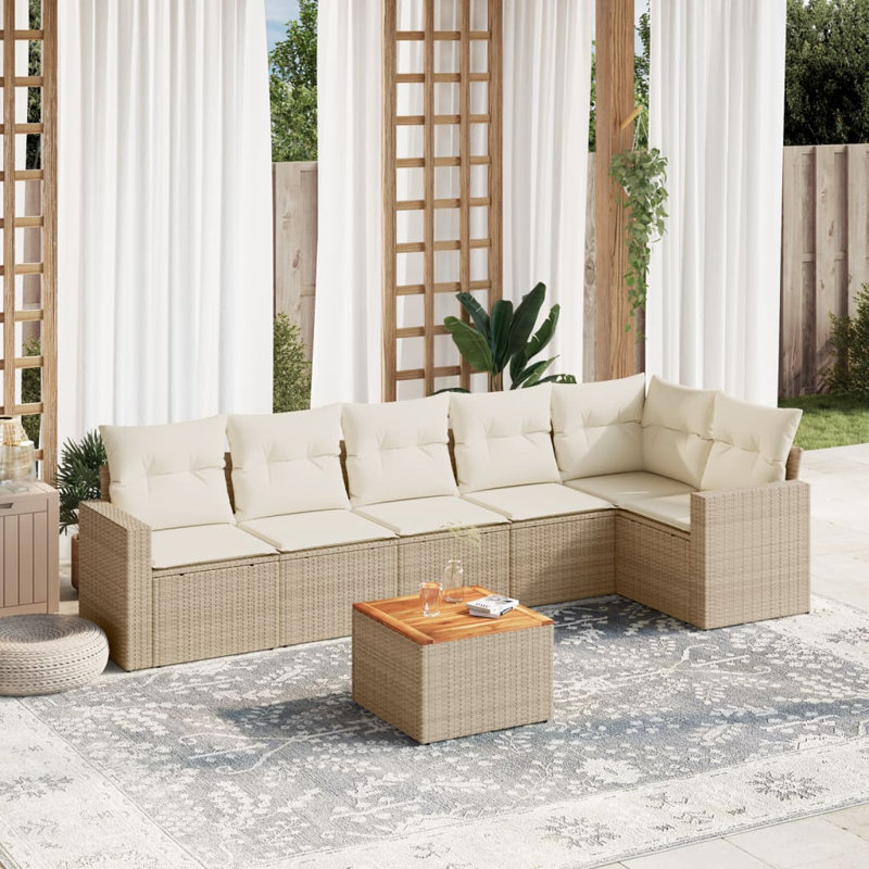 Ensemble de canapé de jardin Vidaxl