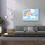 «Happy Unicorn» par Melissa Averinos, art mural sur toile-1475306445