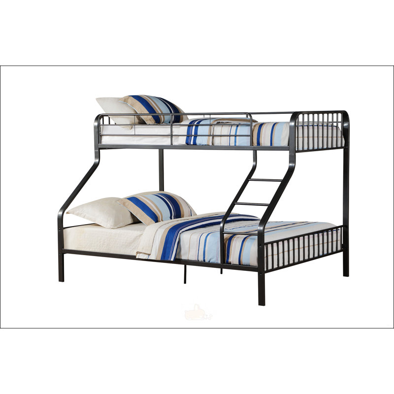 Lit superposé simple TG / grand lit Gunmetal