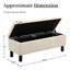 Banc de rangement avec repose-pieds Dekker-114312761