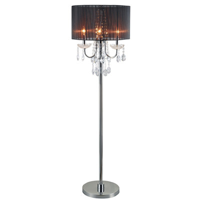 Mclaren 62.5'' Chrome Traditional Floor Lamp