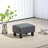 Ottoman Foot Rest, Small Foot Stool with Linen Fabric Upholstery and Plastic Legs, Cube Ottoman for Living Room-31207529