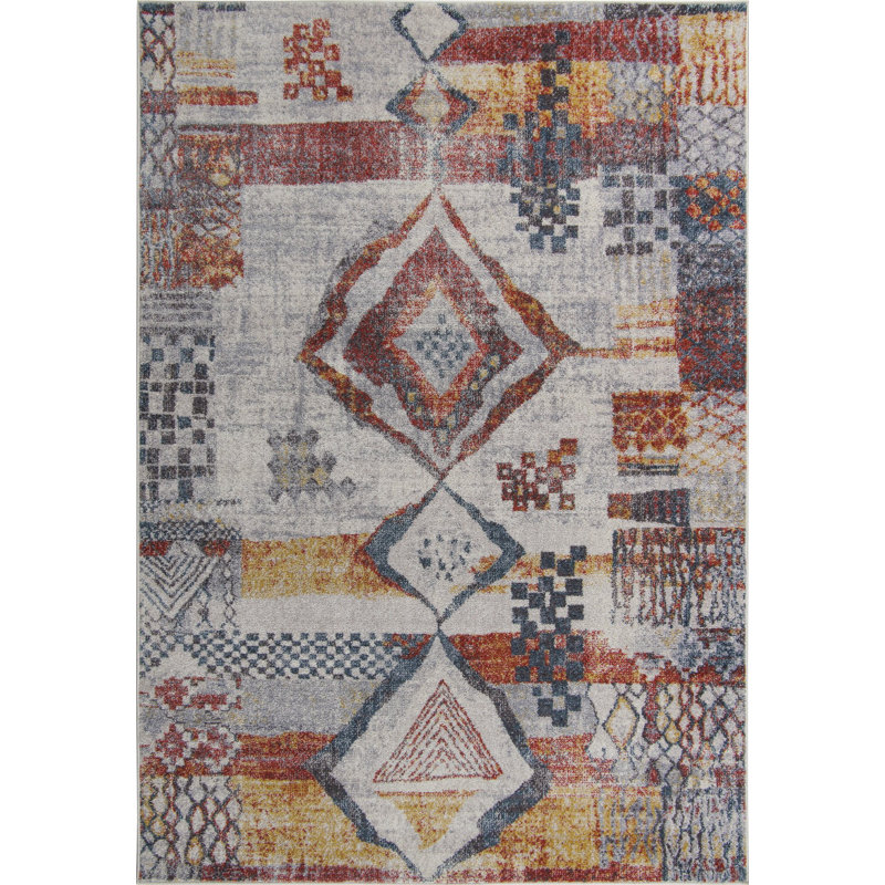 Tapis poils longs area Seidel, Rectangle 2 pi 7 po x 4 pi 11 po