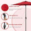Table de parasol pour l'extérieur
