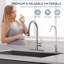 Robinet de cuisine en acier inoxydable avec pulvérisateur rétractable et distributeur de savon - Arc haut, 3 modes, poignée simple pour maison de campagne, véhicule récréatif, bar, acier inoxydable moderne-113856495