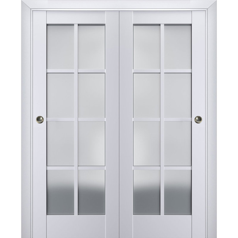 Portes de placard Veregio, 72 po x 96 po, Blanc