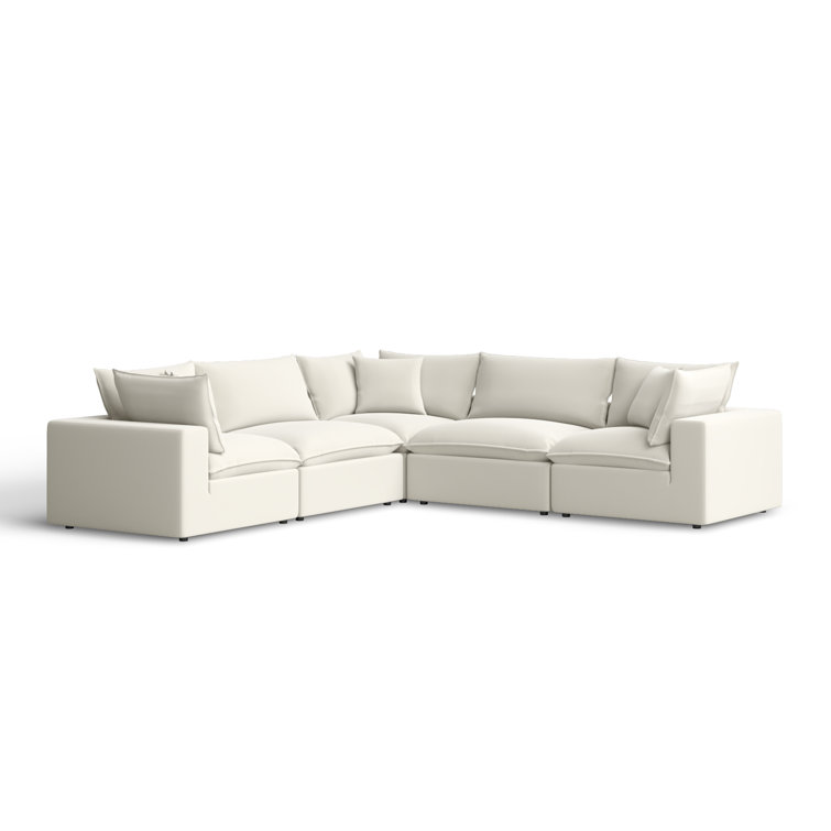 Ellaria 5 - Piece Modular Upholstered Corner Sectional