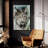 " Lynx Brushstroke " by Robert Campbell-802637062