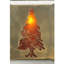 Applique murale carrée 1 lumière en pin