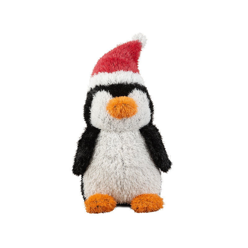 Topiaire des Fêtes 25 po pingouin, H 25 po x l 13,75 po x P 11,8 po