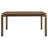Natural Walnut  Rectangular Dining Table
