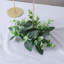  Faux fleurs artificielles en soie artificielle Simulation de fleurs Anneau de bougie Tasse de guirlande Anneau de table Festival Décoration de fête Arrangement n'incluant pas les bougies