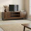 Meuble de rangement pour meuble télé et centres de divertissement, MDF 55 po Modern Home