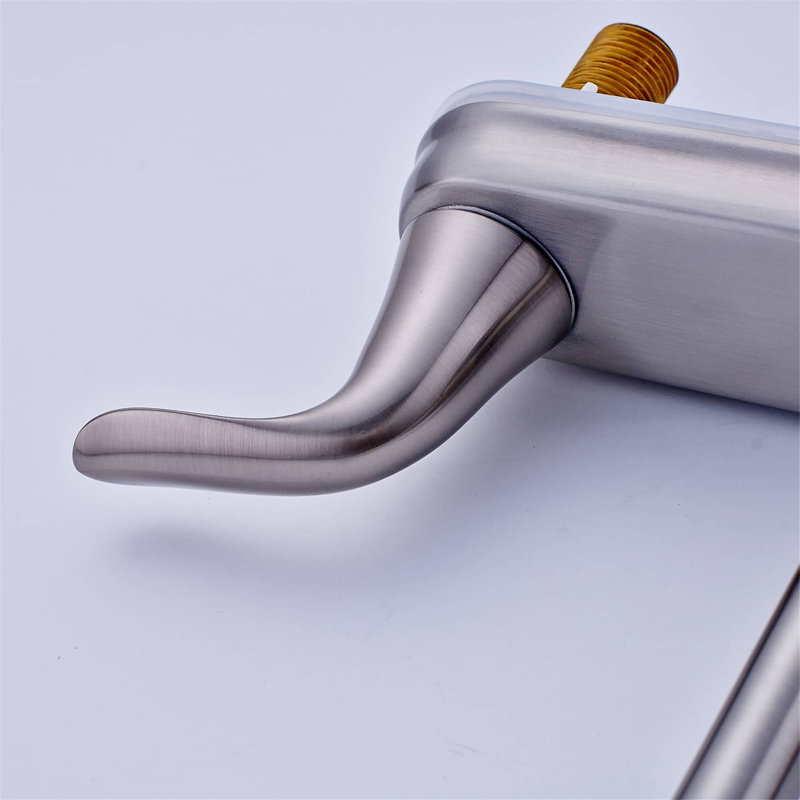 KIKO HOME Kitchen Faucet, Brushed Nickel