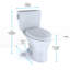 Drake® Dual-Flush Elongated Two-Piece toilet (Seat Included)-40850273