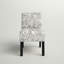 Chaise d'appoint rembourrée moderne Akori