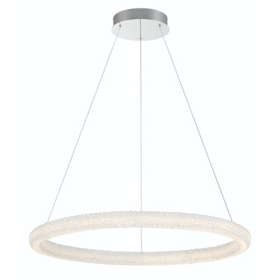 Sassi 1 light Chandelier in Chrome