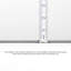 Tapis bleu / vert en polyester tissé à la machine Braggs