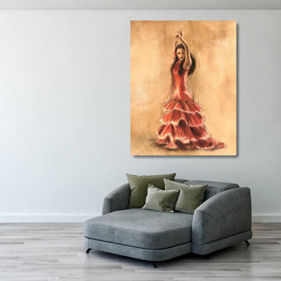 Danseuse de flamenco I